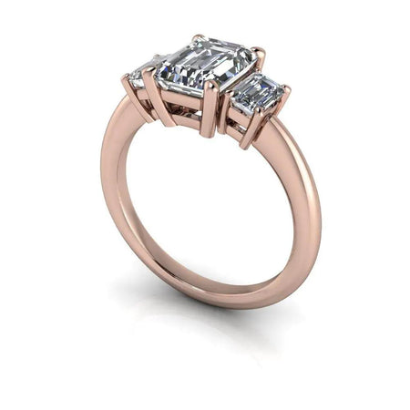 10kt rose gold Engagement Ring Bel Viaggio Designs, LLC