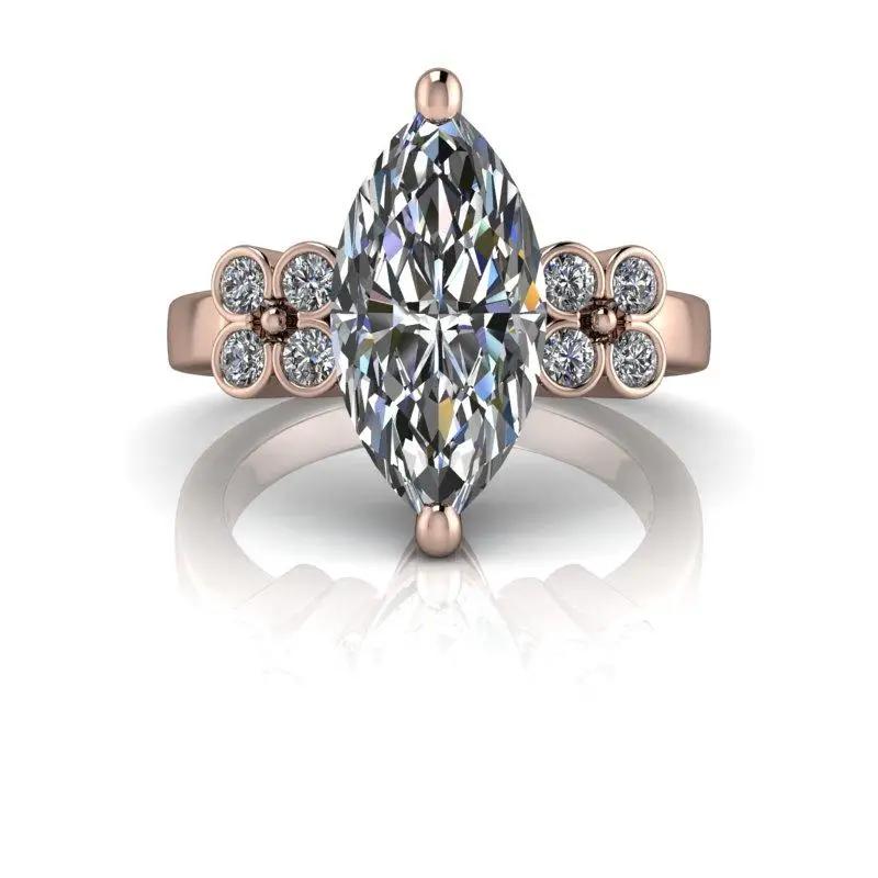 10kt rose gold Engagement Ring Bel Viaggio Designs, LLC