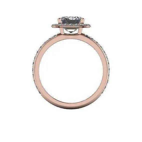 10kt yellow gold Engagement Ring Bel Viaggio Designs, LLC