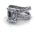 10kt white gold Engagement Ring Bel Viaggio Designs, LLC