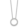 14 kt white gold necklace Bel Viaggio Designs, LLC