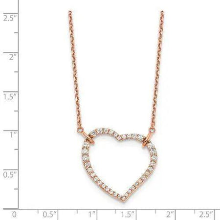 14 kt rose gold necklace Bel Viaggio Designs, LLC