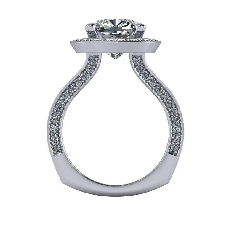 925 Silver Engagement Ring Bel Viaggio Designs, LLC