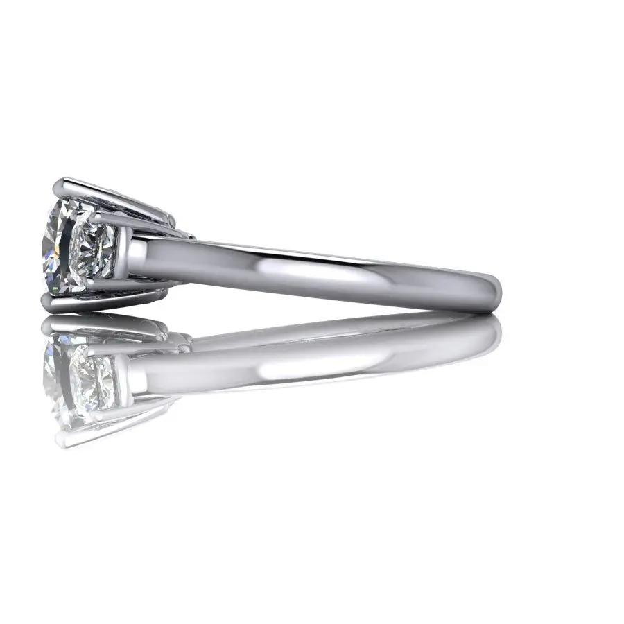 925 Silver Engagement Ring Bel Viaggio Designs, LLC