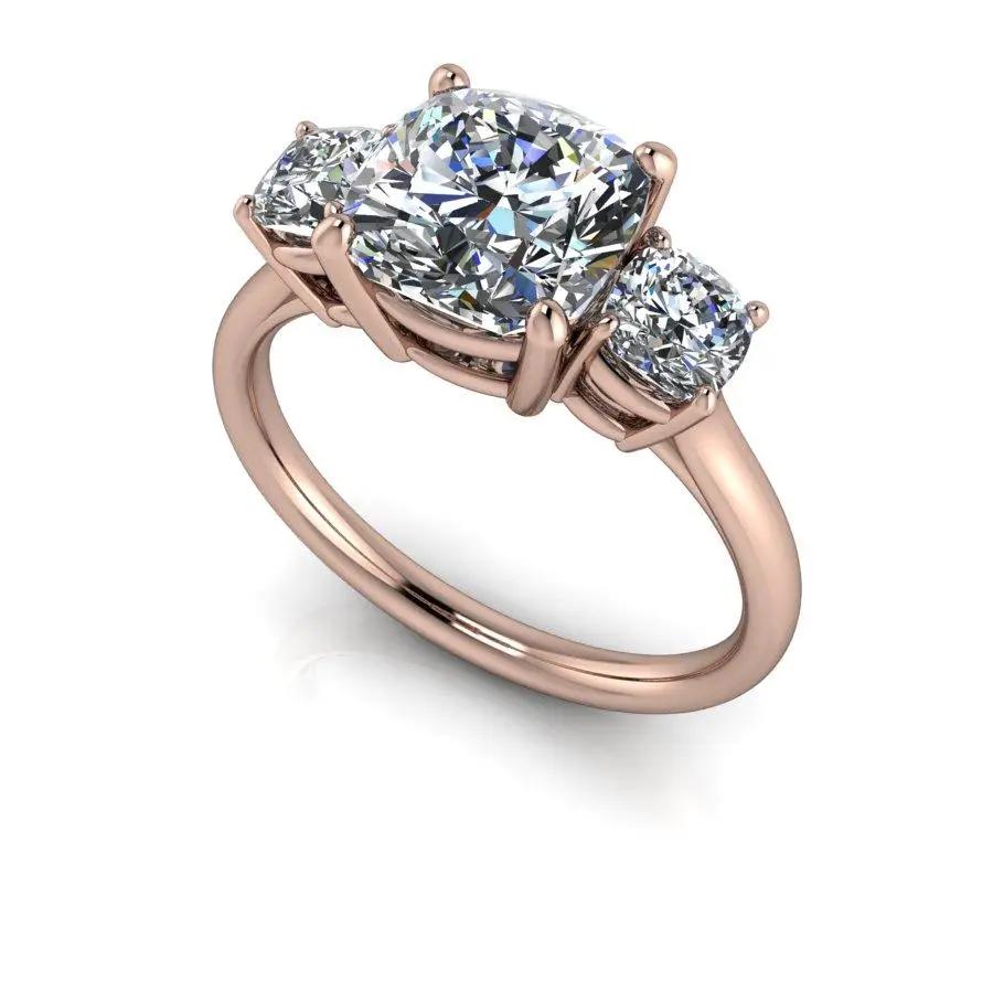 10kt rose gold Engagement Ring Bel Viaggio Designs, LLC