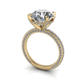 10kt yellow gold bridal set Bel Viaggio Designs, LLC