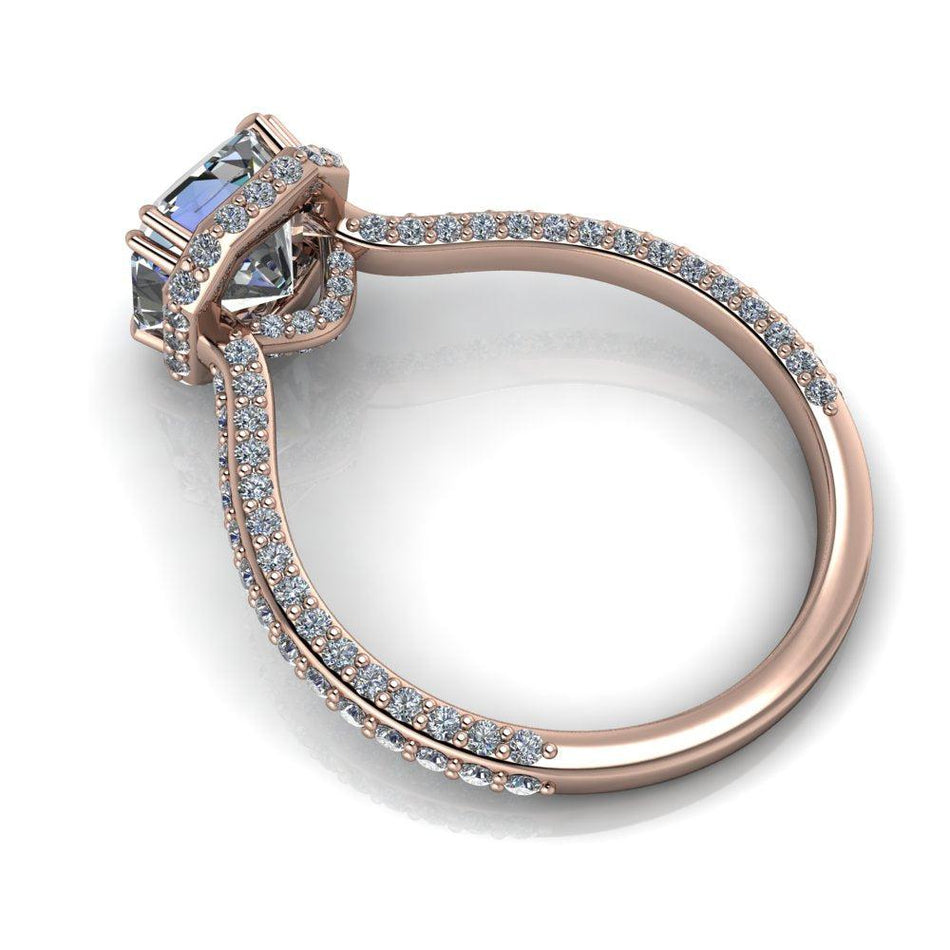 925 Silver Engagement Ring Bel Viaggio Designs, LLC