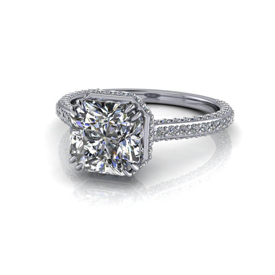 925 Silver Engagement Ring Bel Viaggio Designs, LLC