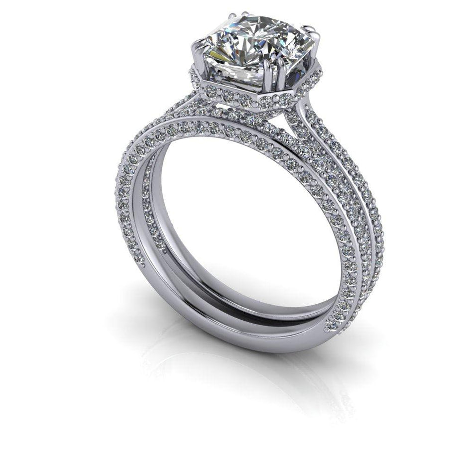 925 Silver Engagement Ring Bel Viaggio Designs, LLC