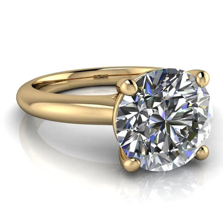 10kt yellow gold Engagement Ring Bel Viaggio Designs, LLC