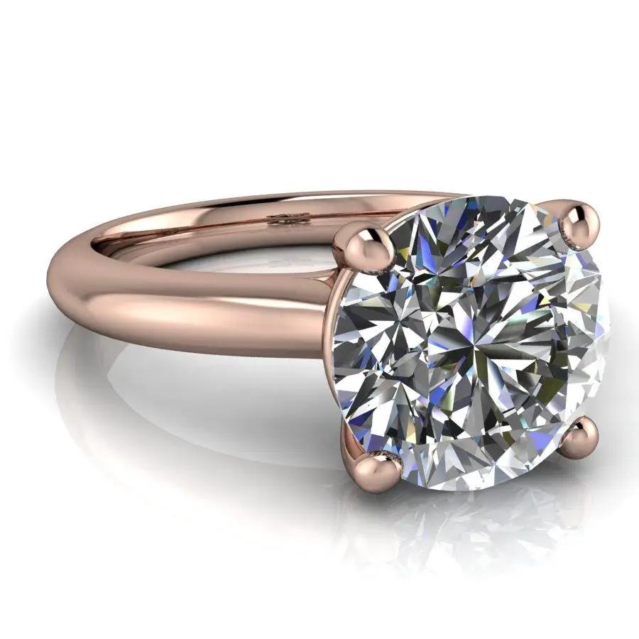 10kt rose gold Engagement Ring Bel Viaggio Designs, LLC