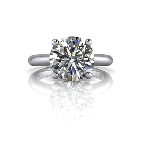 10kt white gold Engagement Ring Bel Viaggio Designs, LLC