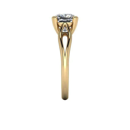 10kt yellow gold Engagement Ring Bel Viaggio Designs, LLC