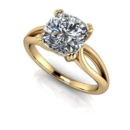 10kt yellow gold Engagement Ring Bel Viaggio Designs, LLC