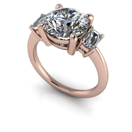 10kt rose gold Engagement Ring Bel Viaggio Designs, LLC