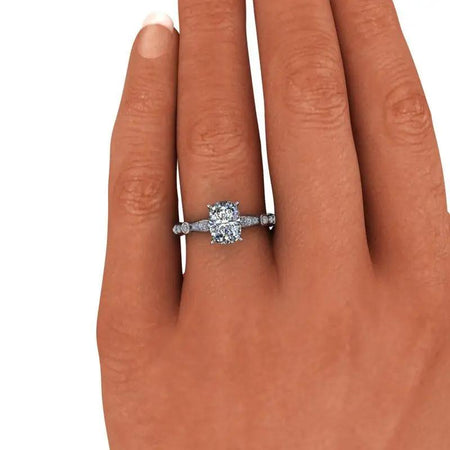 10kt rose gold Engagement Ring Bel Viaggio Designs, LLC