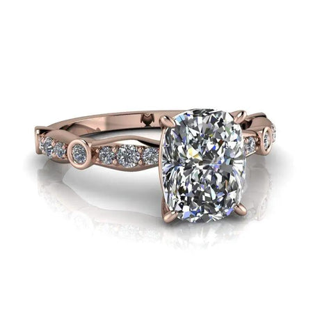 10kt rose gold Engagement Ring Bel Viaggio Designs, LLC