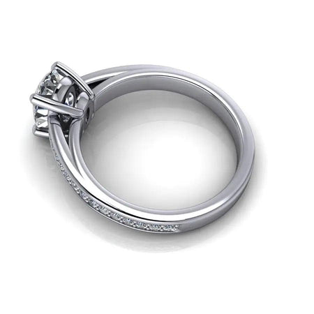 925 Silver Engagement Ring Bel Viaggio Designs, LLC