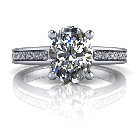 Platinum Engagement Ring Bel Viaggio Designs, LLC