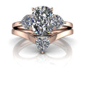 10kt rose gold Engagement Ring Bel Viaggio Designs, LLC