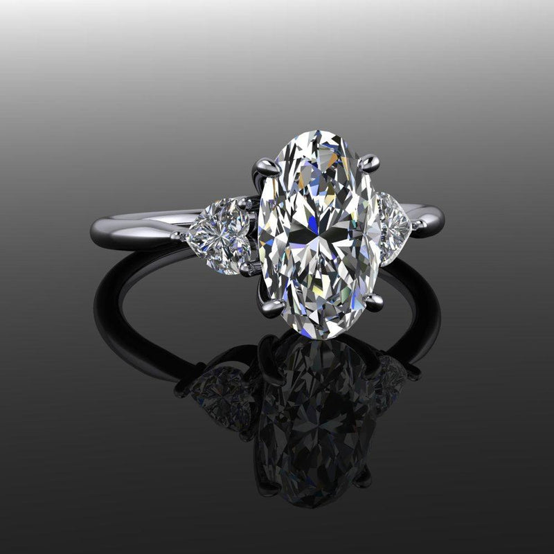 925 Silver Engagement Ring Bel Viaggio Designs, LLC