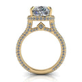 10kt yellow gold Engagement Ring Bel Viaggio Designs, LLC