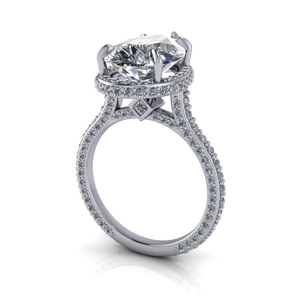 925 Silver Engagement Ring Bel Viaggio Designs, LLC