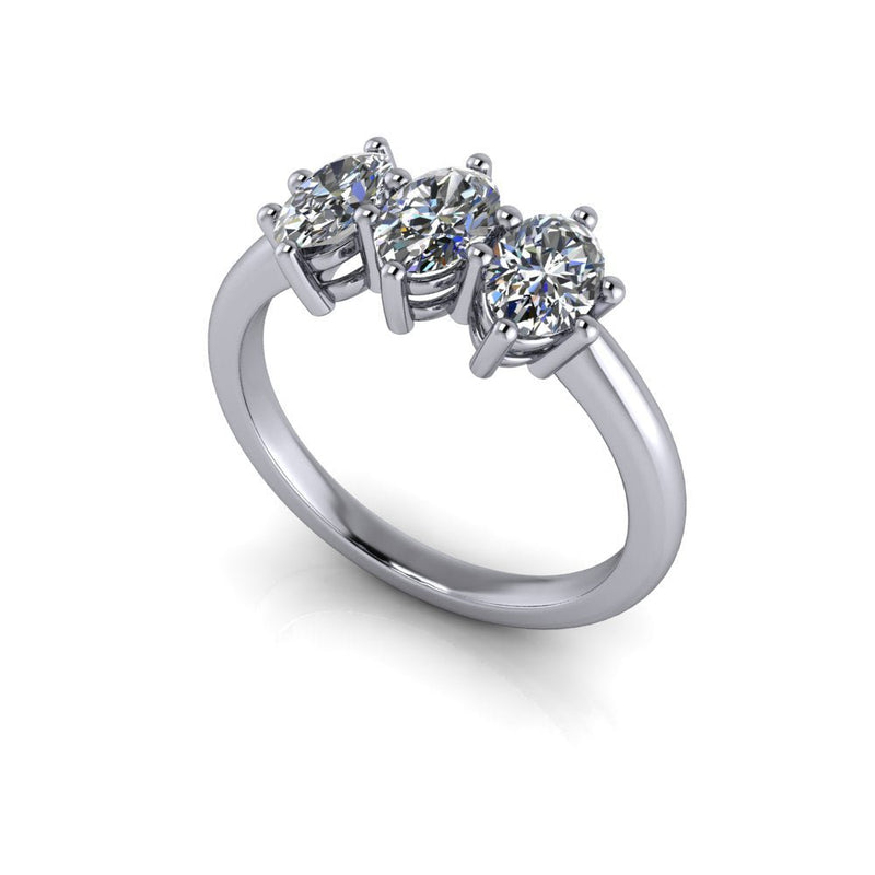 925 Silver Engagement Ring Bel Viaggio Designs, LLC