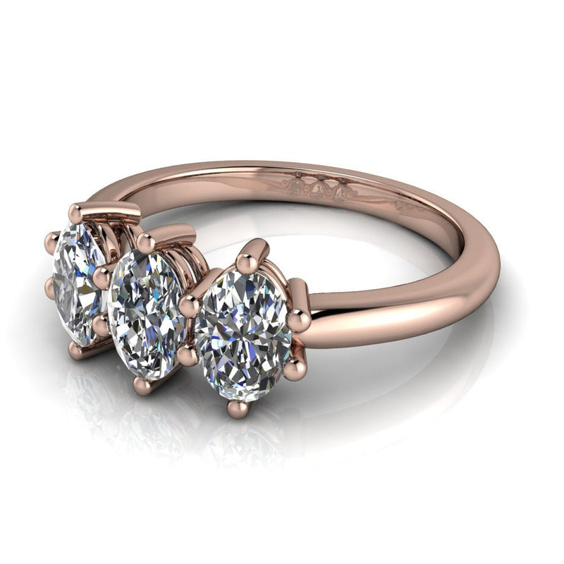 10kt rose gold Engagement Ring Bel Viaggio Designs, LLC