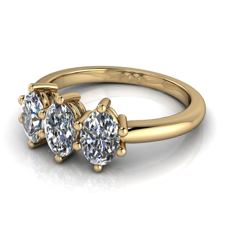 10kt yellow gold Engagement Ring Bel Viaggio Designs, LLC