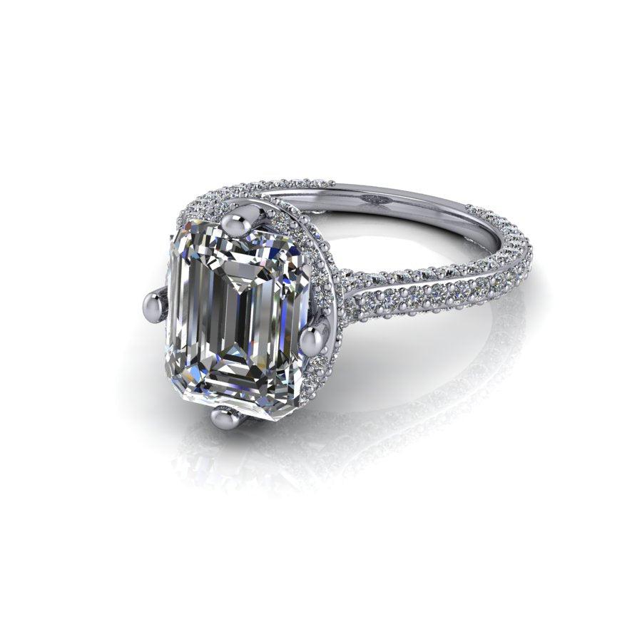 925 Silver Engagement Ring Bel Viaggio Designs, LLC