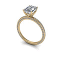 10kt yellow gold Engagement Ring Bel Viaggio Designs, LLC