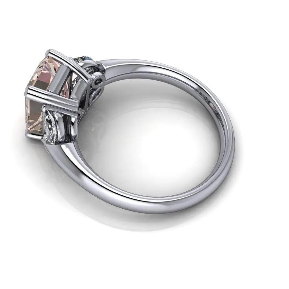 4.5 Morganite Rings Bel Viaggio Designs, LLC