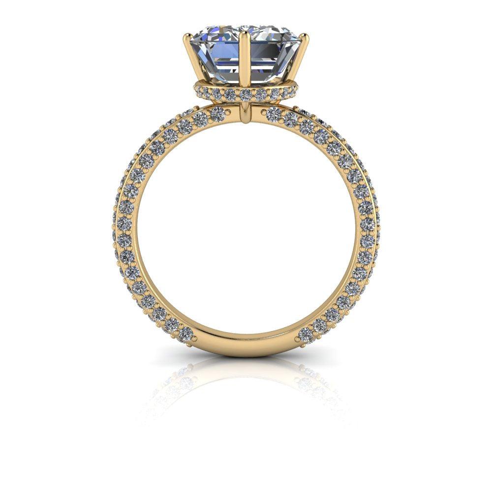 14kt yellow gold Engagement Ring Bel Viaggio Designs, LLC