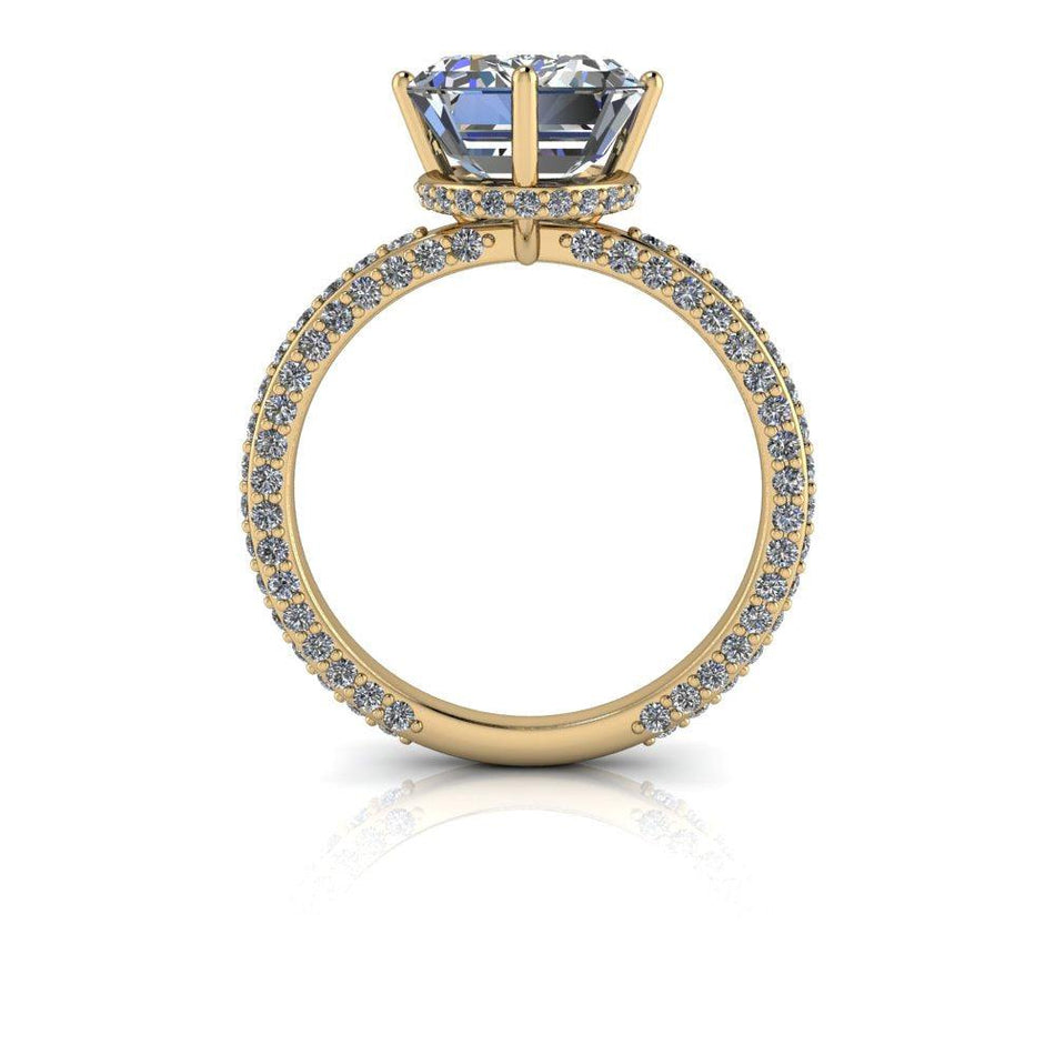 14kt yellow gold Engagement Ring Bel Viaggio Designs, LLC