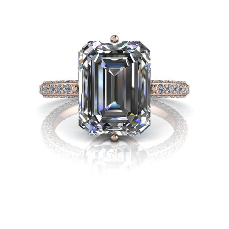 10kt rose gold Engagement Ring Bel Viaggio Designs, LLC