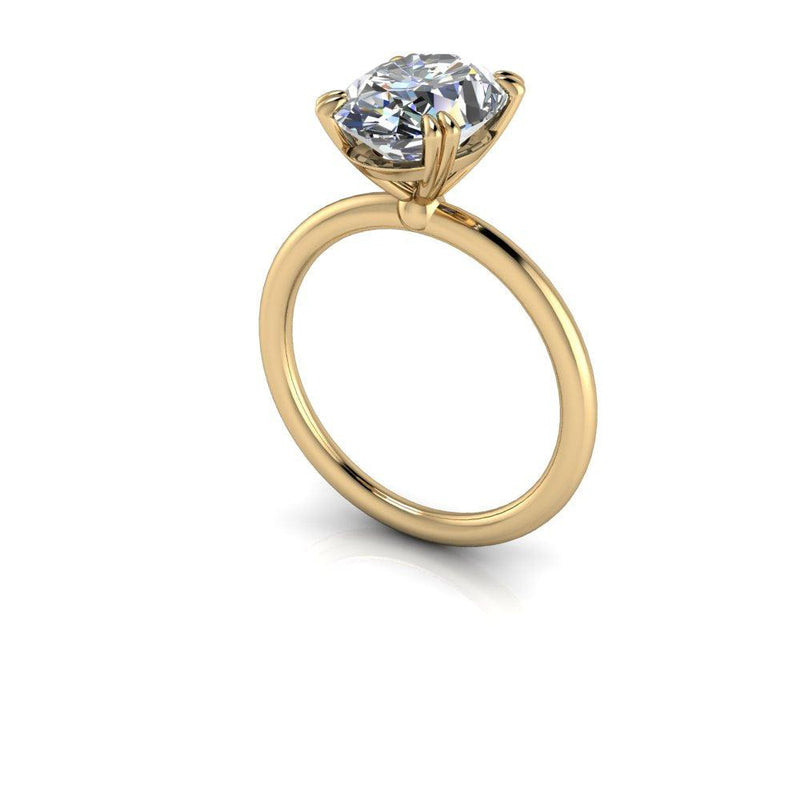 10kt yellow gold Engagement Ring Bel Viaggio Designs, LLC