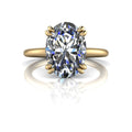 10kt yellow gold Engagement Ring Bel Viaggio Designs, LLC