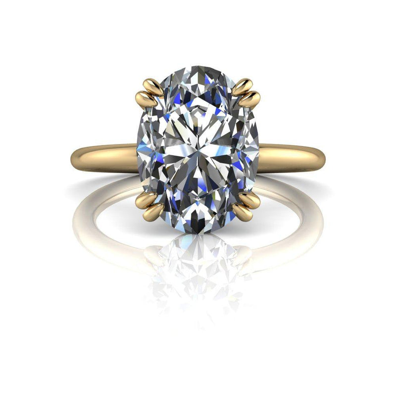 10kt yellow gold Engagement Ring Bel Viaggio Designs, LLC