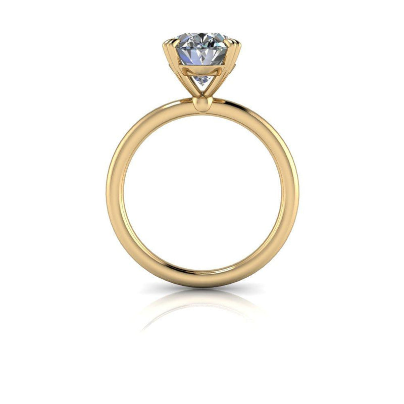 10kt yellow gold Engagement Ring Bel Viaggio Designs, LLC