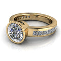 10kt yellow gold Engagement Ring Bel Viaggio Designs, LLC