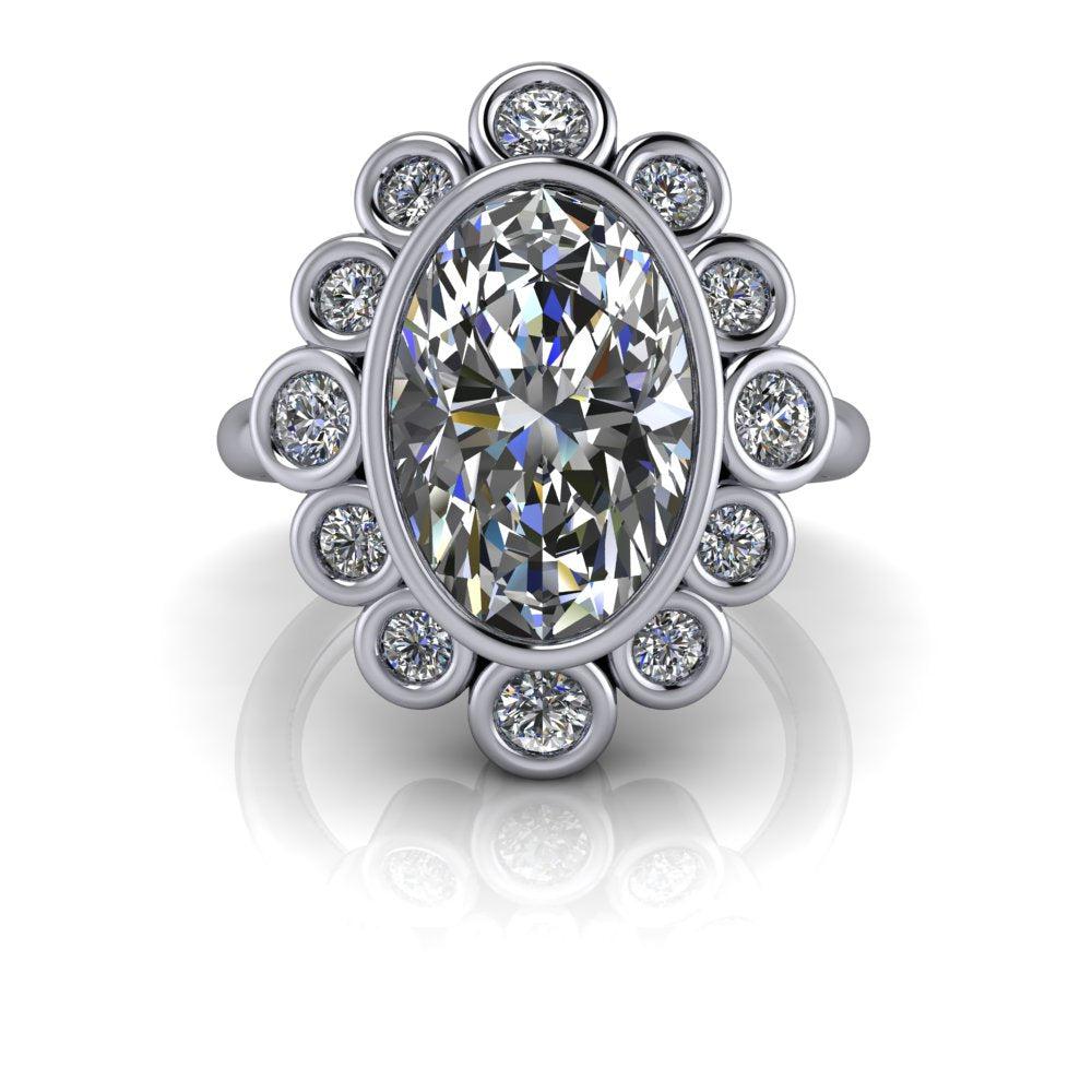 925 Silver Engagement Ring Bel Viaggio Designs, LLC