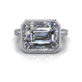 925 Silver Engagement Ring Bel Viaggio Designs, LLC