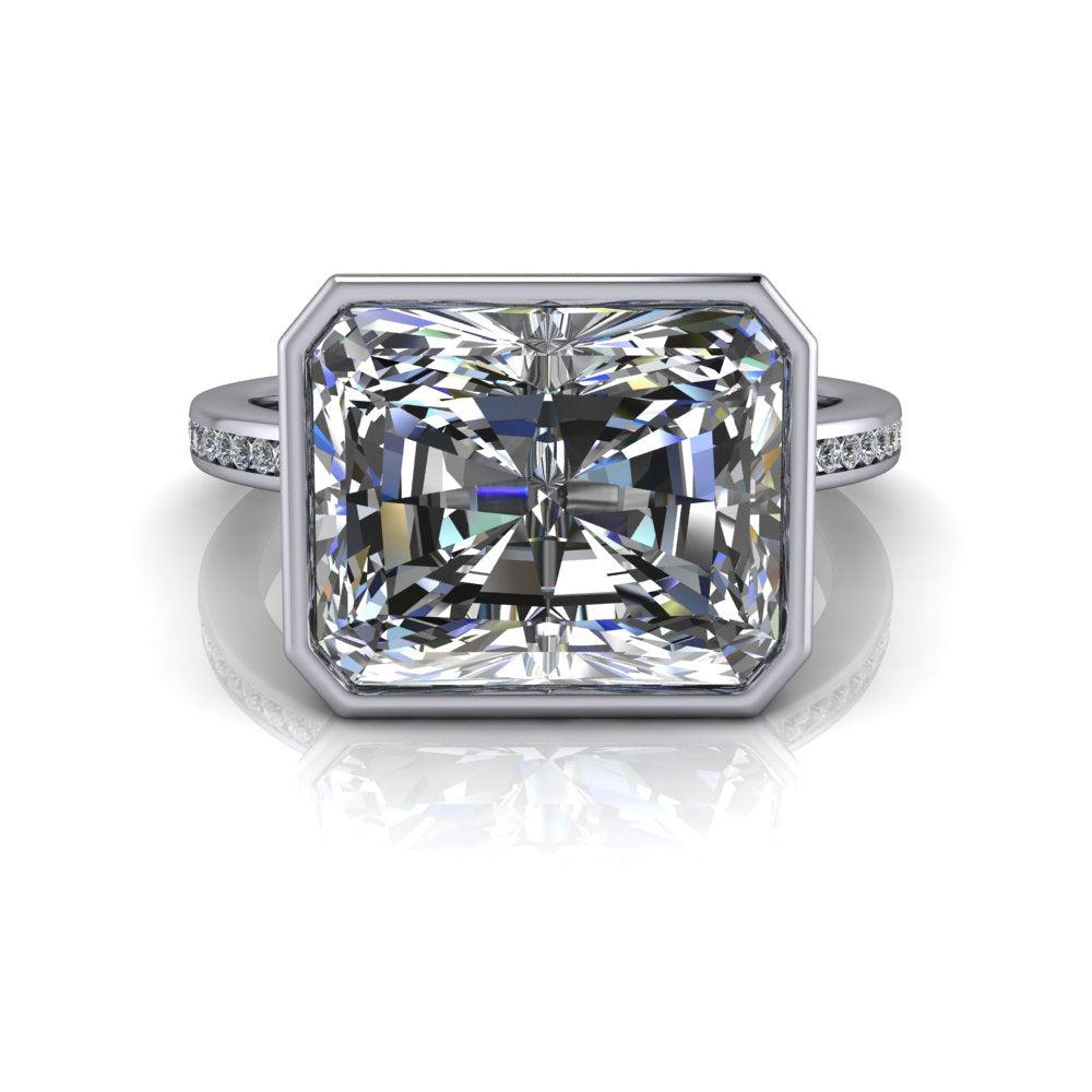 925 Silver Engagement Ring Bel Viaggio Designs, LLC