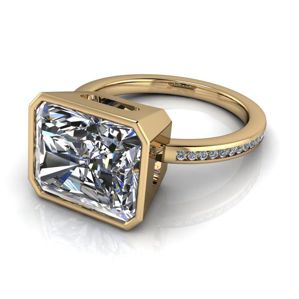 10kt yellow gold Engagement Ring Bel Viaggio Designs, LLC