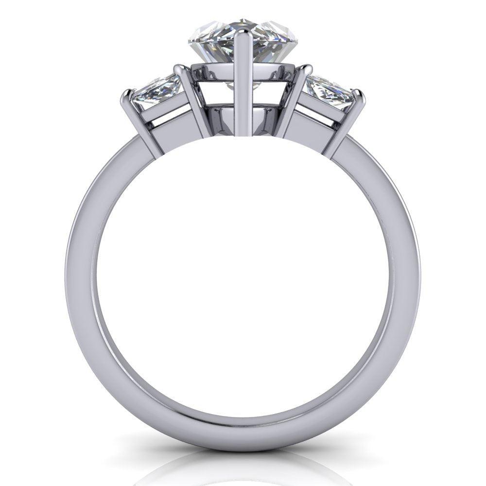 925 Silver Engagement Ring Bel Viaggio Designs, LLC