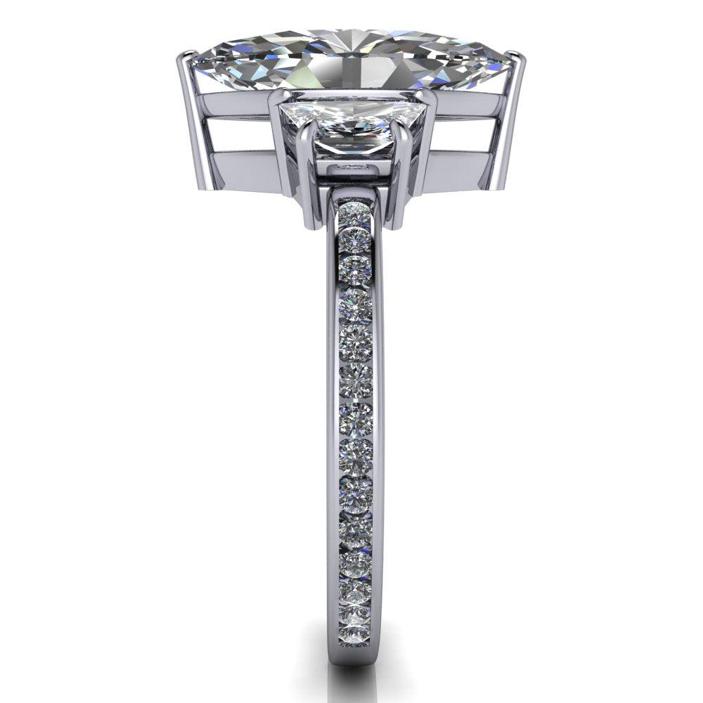 925 Silver Engagement Ring Bel Viaggio Designs, LLC