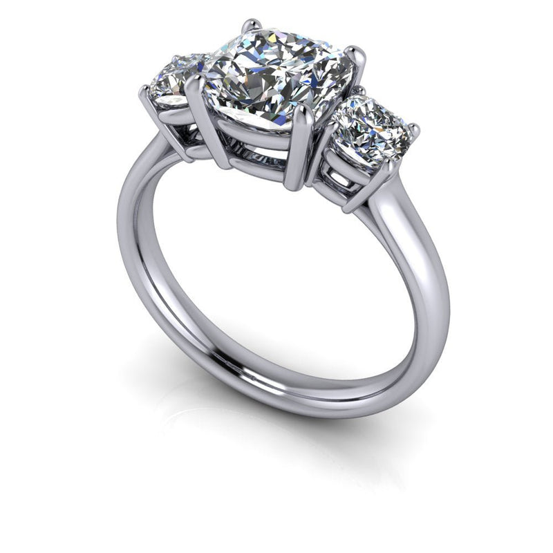 925 Silver Engagement Ring Bel Viaggio Designs, LLC