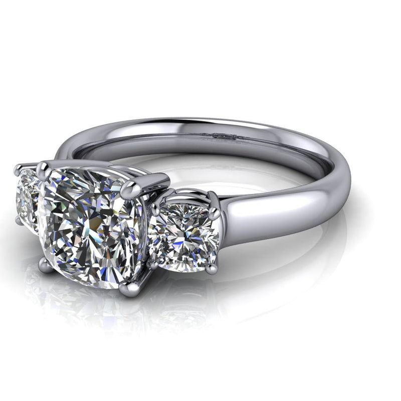 925 Silver Engagement Ring Bel Viaggio Designs, LLC