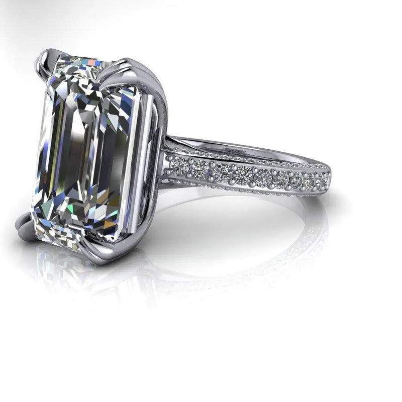 925 Silver Engagement Ring Bel Viaggio Designs, LLC